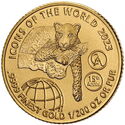 10 Francs (Icons of the World - Somalia Leopard 15 Anni.)