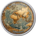 2 Dollars (Map of the Earth)