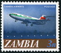 Zambia Airways Vickers VC-10 jetliner