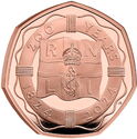 50 Pence (Royal National Lifeboat Institution - Gold)