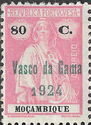 Ceres, with surcharge «Vasco da Gama 1924»