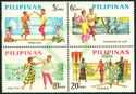 Folk dances - block of 4