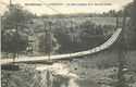 Lamentin - le pont suspendu de la Ravine chaude
