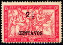 War Tax stamp overprinted