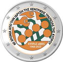2 Euro (60th Anniversary of the Establishment of the Central Bank of Cyprus)