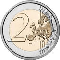 2 Euro (Frankfurt Constitution 175 Anniversary)