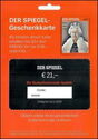 Der Spiegel € 21,-