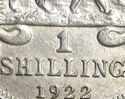 1 Shilling (none or H)