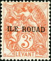 Type Blanc overprinted