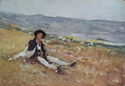 Shepherd - by N. Grigorescu (1838-1907)