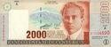2,000 Colones