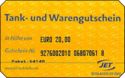 Tank- und Warengutschein