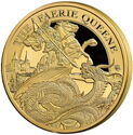5 Pounds (Faerie Queene - Redcrosse and the dragon - Gold 1 Oz.)