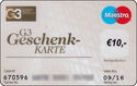 G3 Geschenkkarte