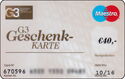 G3 Geschenkkarte