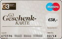 G3 Geschenkkarte
