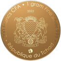 200 CFA Francs (Lunar Rabbit - Gilt)