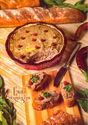 Beef liver pate with mushrooms and white wine