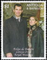 Crown Prince Felipe de Borbon and Letizia Ortiz