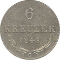 6 Kreuzer (1/20 Thaler - revolution - A, B, C)