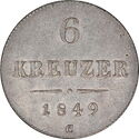6 Kreuzer (1/20 Thaler)