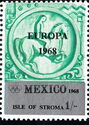 Mexico Olympics 1968 - Europa overprint