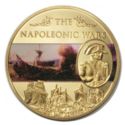 25 Pence (Naval Battles, Battle of Grand Port - Gold Plated)