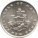5 New Pence (Castle)