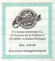Gaitanejo Crema de Cerveza