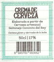 Gaitanejo Crema de Cerveza