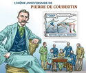 150th Birth Anniversary of Pierre de Coubertin