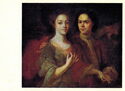 Andrey Matveyev. Self-portrait with his wife Irina Stepanovna. 1729
