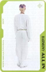 Harmony all in album special photo card