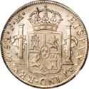 8 Reales (CAROLVS IV. Bust of Charles III)
