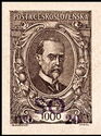 Tomáš Garrigue Masaryk, president - overprint S O1920