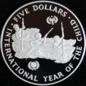 5 Dollars (International Year of the Child)