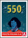 Znaczek:-550-Kopernik-(Polska:-Znaczki-personalizowane)
