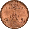 1 Penni (Dentilated border)