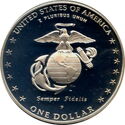 1 Dollar (U.S. Marine Corps, 230th Anniversary)