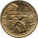 1 Dollar (Sportsmen Jim Thorpe or Wa - Tho - Huk "Bright Path")