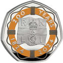 50 Pence (Royal National Lifeboat Institution - Silver Color)