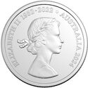5 Cents (Elizabeth II; 1st Portrait - Echidna; Mary Gillick Obverse)