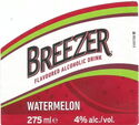 Breezer Flavoured Alcoholic Drink Watermelon