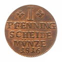 1 Pfennig (George IV - Karl II)