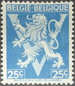 Heraldic Lion with 'V'
