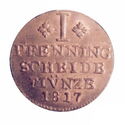 1 Pfennig (George IV prince regent in the name of Charles II)
