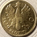 10 Złotych (Woman’s Head - Pattern)