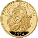 25 Pounds (The Royal Tudor Beasts - The Tudor Dragon 1 Oz.)