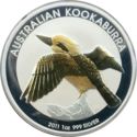 1 Dollar (Kookaburra. Gilt)