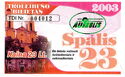 Trolleybus ticket